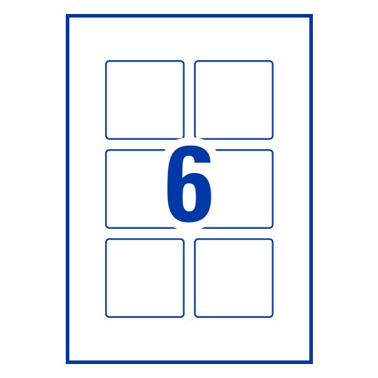 Templates for Avery 70x70-S | Avery Australia