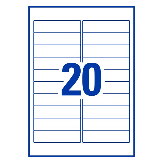 Templates for Avery 98x25-R | Avery Australia