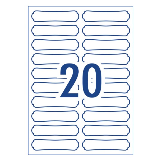 Word Template for Avery AE9009 | Avery Australia