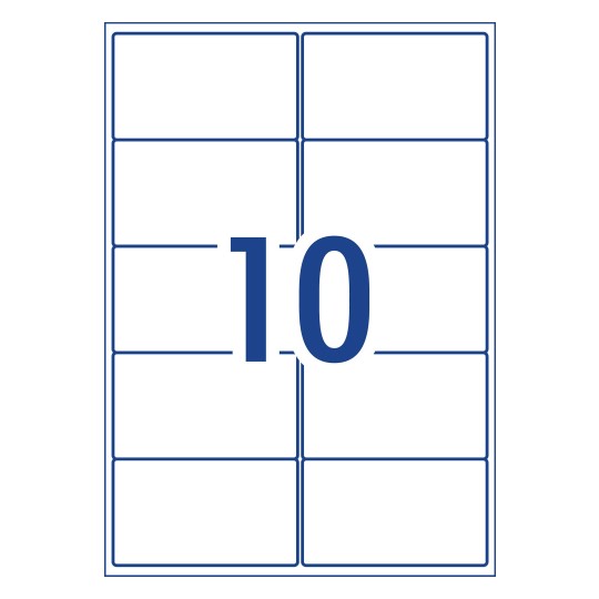 Word Template for Avery J8173 Avery Australia