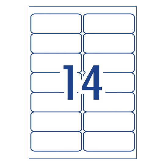 Avery 8593 Label Template