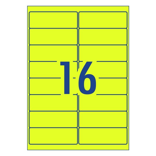 Word Template for Avery L7162FY Avery Australia