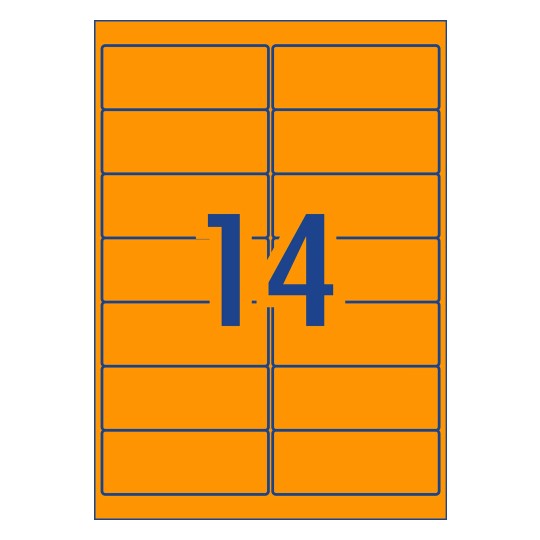 Word Template for Avery L7163FO | Avery Australia