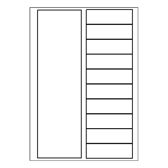 Word Template for Avery L741110 Avery Australia