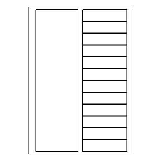 Word Template for Avery L7411-12 | Avery Australia
