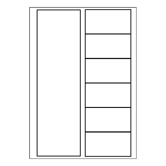 Word Template for Avery L7411-6 | Avery Australia