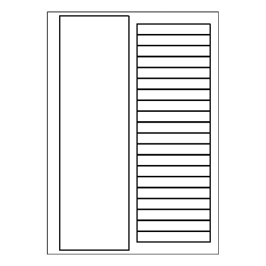 Avery labels l7160 template free