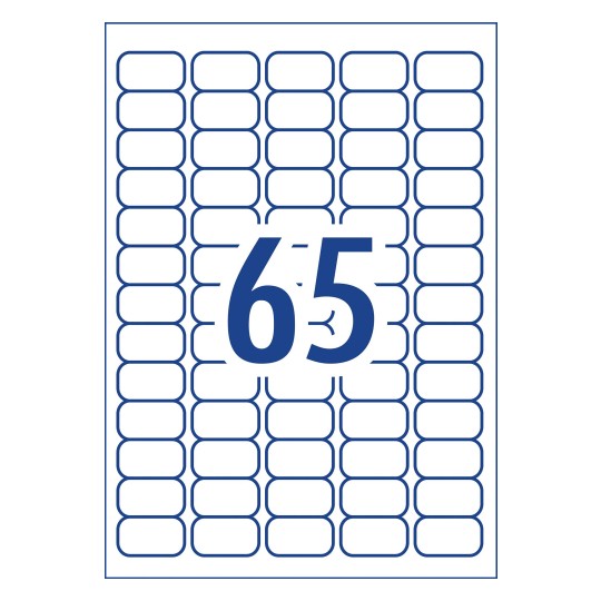 Word Template for Avery L7651CL | Avery Australia