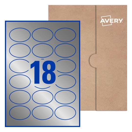 Metallic Silver Paper Sticker Paper & Printable Labels | Avery Australia