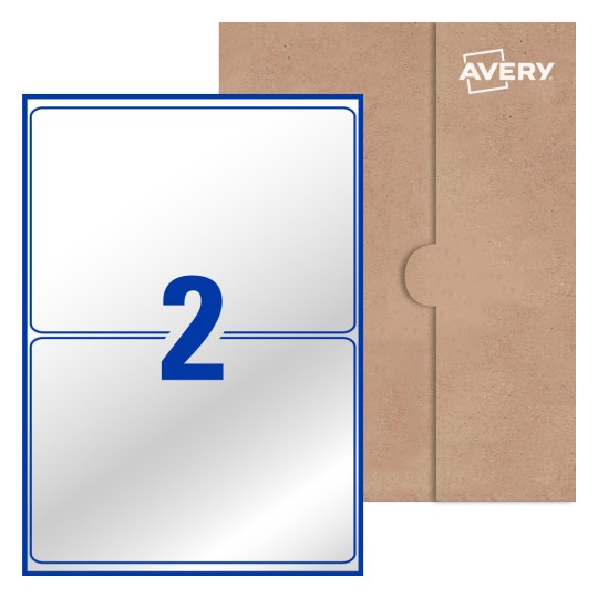White Gloss Sticker Paper & Printable Labels | Avery Australia