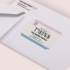 Custom printed party and events labels