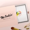Scalloped custom printed labels