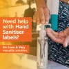 Need help with Hand Sanitiser labels? We have A Very versatile solution.