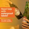 Need help with waterproof labels? We have A Very versatile solution.