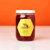 Hexagon Label on a Honey Jar