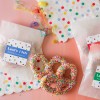 Square labels for Gift Bags for Parties and Events