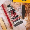 Label on a wood glue tube