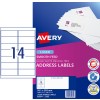 Address Labels with Smooth Feed 959304 Content: 1400 Labels / 100 Sheets