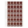 W Top Tab Colour Coding Labels 44423