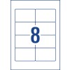 Fabric Name Badge Labels 959171 55.5 x 86.5 mm