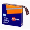 9 Side Tab Colour Coding Labels 43249
