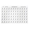 / Side Tab Colour Coding Labels 43328