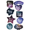Merit Stickers 698003 Content: 36 Labels / 4 Sheets