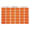 2 Side Tab Colour Coding Labels 43342