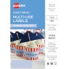 Sky Blue Coloured Labels 393210