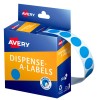 Light Circle Blue Dispenser Labels 937275