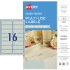 Mint Green Coloured Labels 393220 Content: 160 Labels / 10 Sheets