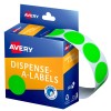 Fluoro Green Dispenser Dot Stickers 937297