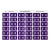 U Side Tab Colour Coding Labels 43321