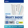 The Mighty Badge® Printable Insert Sheets - White 959099