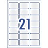 Frosted Clear Address Labels 958067 63.5 x 38.1 mm