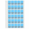 26 Top Tab Colour Coding Labels 44246
