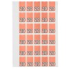 20 Top Tab Colour Coding Labels 44240
