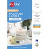 Multi-Use Labels With Gold Border 393320