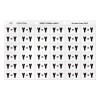 Y Side Tab Colour Coding Labels 43325