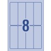Sky Blue Coloured Labels 393010 94 x 32 mm