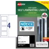 Self Laminating Labels 959187 Content: 20 Labels / 5 Sheets