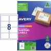 Premium Shipping Labels with AveryEco™ 959037 Content: 800 Labels / 100 Sheets