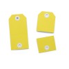 2in1 Perforated Tags Yellow, 100 Pack 19001 Content: 100 Tags / 100 Tags