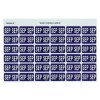 Sep Side Tab Coding Labels 43409