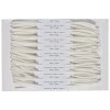 White Tubeclip Self Adhesive Base 44006