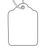 White Merchandise Tags, Size 26H 993626