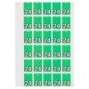 24 Top Tab Colour Coding Labels 44244