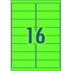 Fluoro Green High Visibility Shipping Labels 35932 99.1 x 34 mm