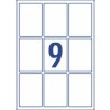 Matt Rectangle Labels 980011 62 x 89 mm