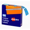 H Side Tab Colour Coding Labels 43208